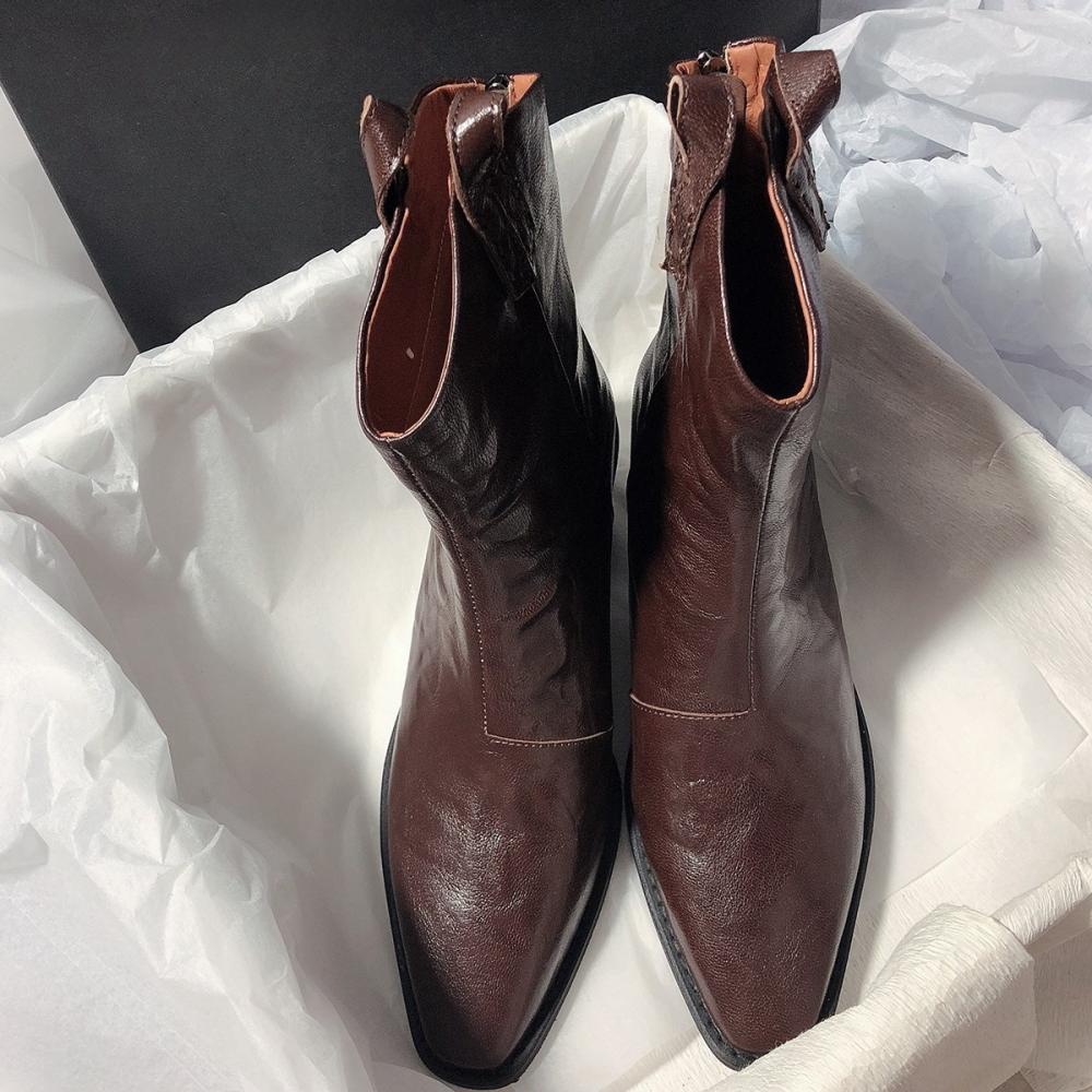 Mens Haynes Brown Leather  |  Boots Boots Boots