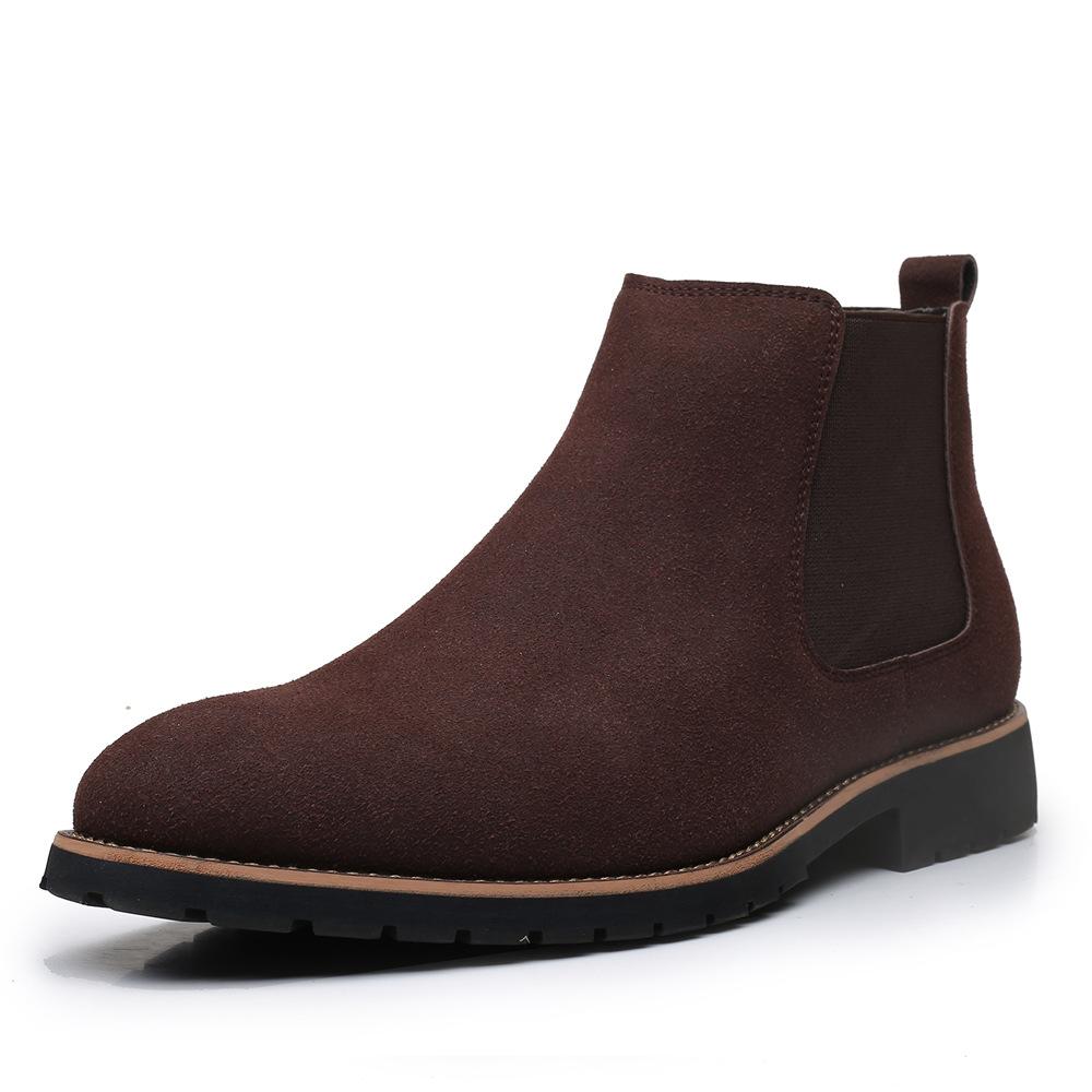 Mens Highline Tobacco Suede  |  Boots Boots Boots