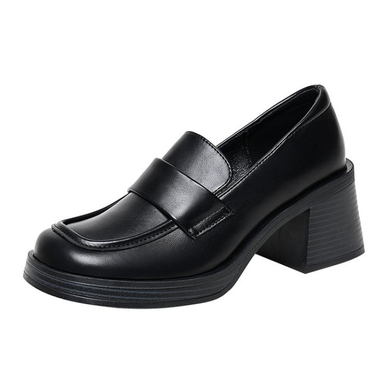 Womens Baxter Black Leather  |  Loafers & Flats Loafers & Flats BLACK LEATHER