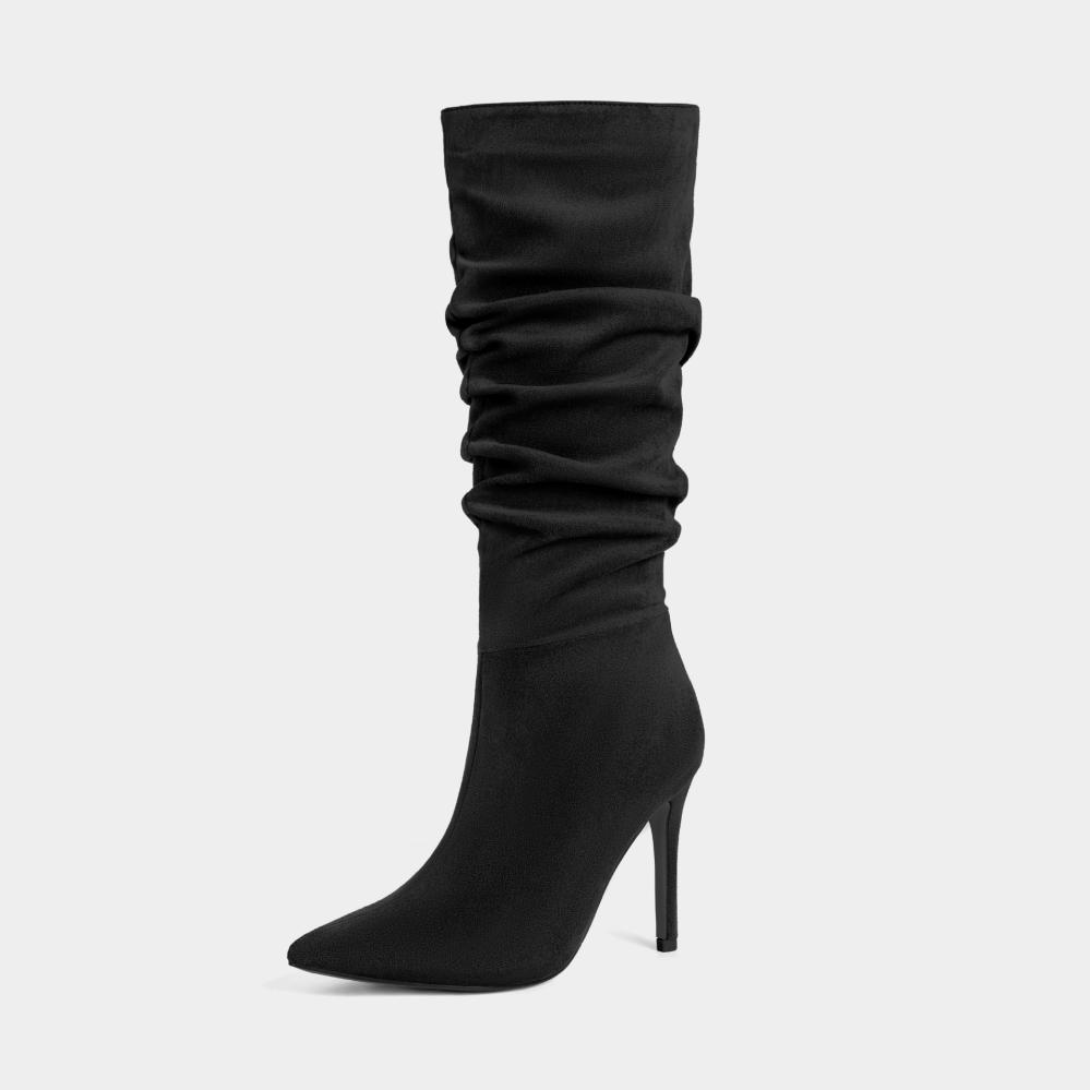 Womens Bellamie Black Suede  |  Boots Boots BLACK SUEDE