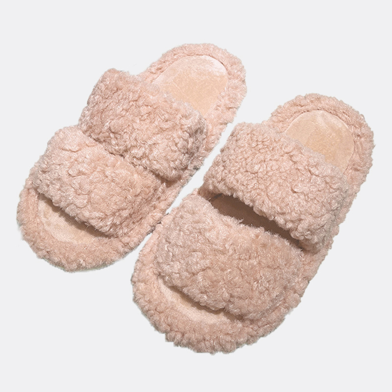 Womens Bigmona Fur Natural  |  Sandals Sandals NATURAL