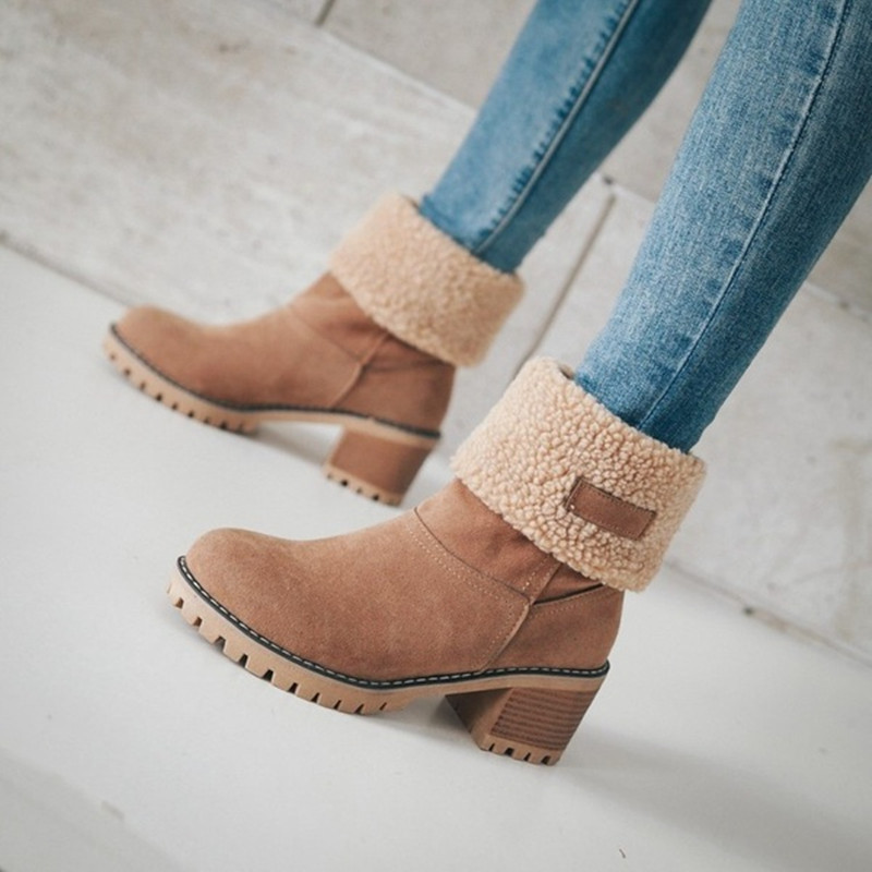 Womens Blizzard Tan Suede  |  Booties Shoes Booties