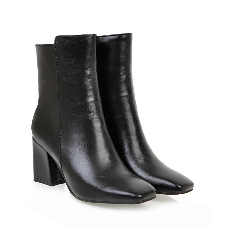 Womens Cami Black Leather  |  Booties Booties BLACK LEATHER