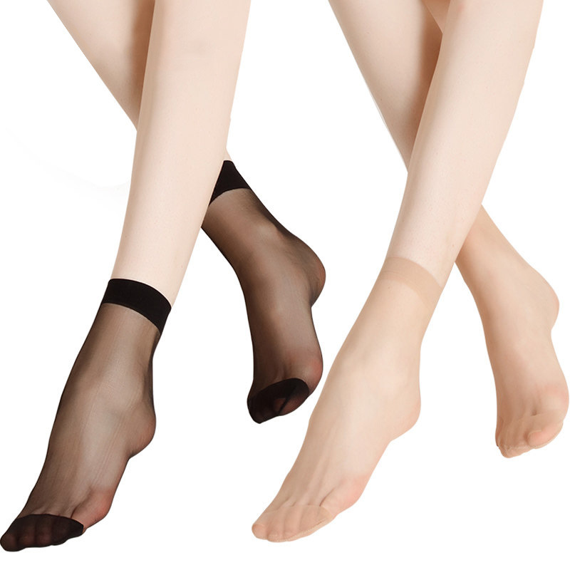 Womens Cap Toe Socks Black/Tan  |  Socks & Tights Accessories BLACK TAN