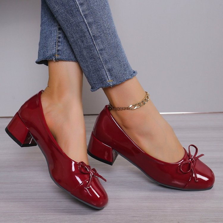 Womens Cherish Red Patent  |  Heels Heels Heels