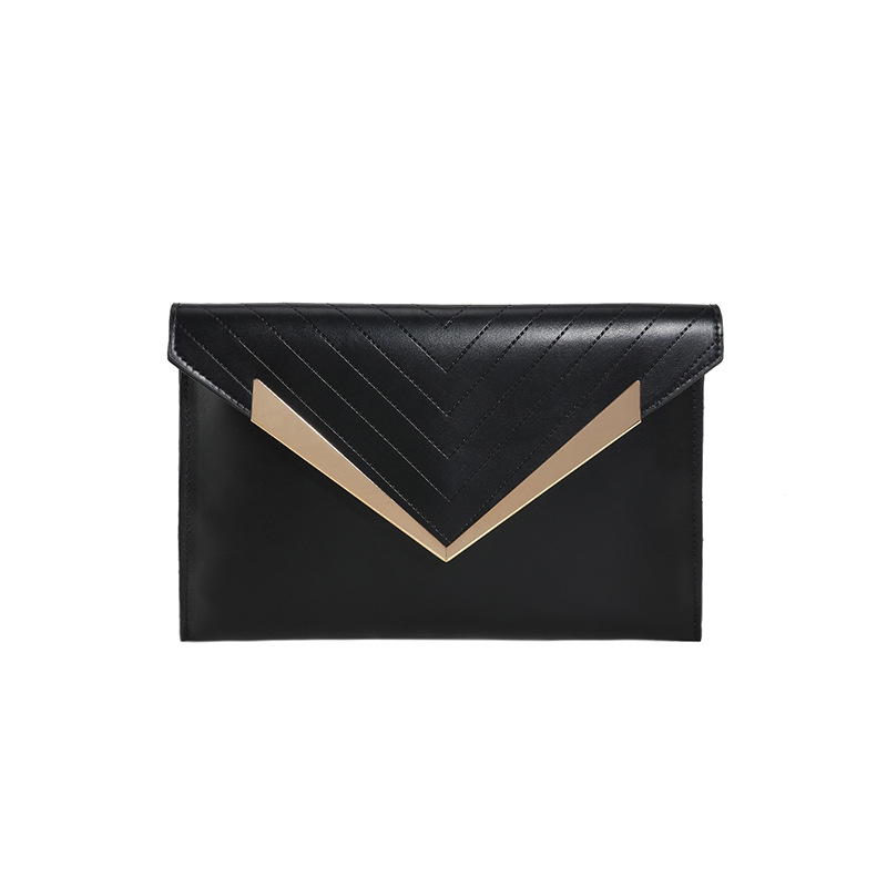 Womens Clutchd Bag Black Patent  |  Make It A Match Bags BLACK PATENT