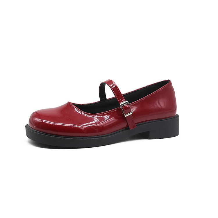 Womens Delancy Red Leather  |  Loafers & Flats Loafers & Flats Loafers & Flats