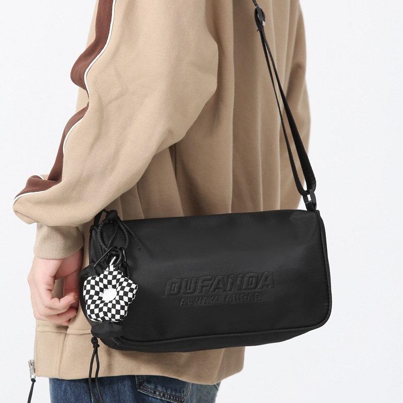 Womens Fin Bag Black/Black  |  Crossbody Bags Bags BLACK BLACK