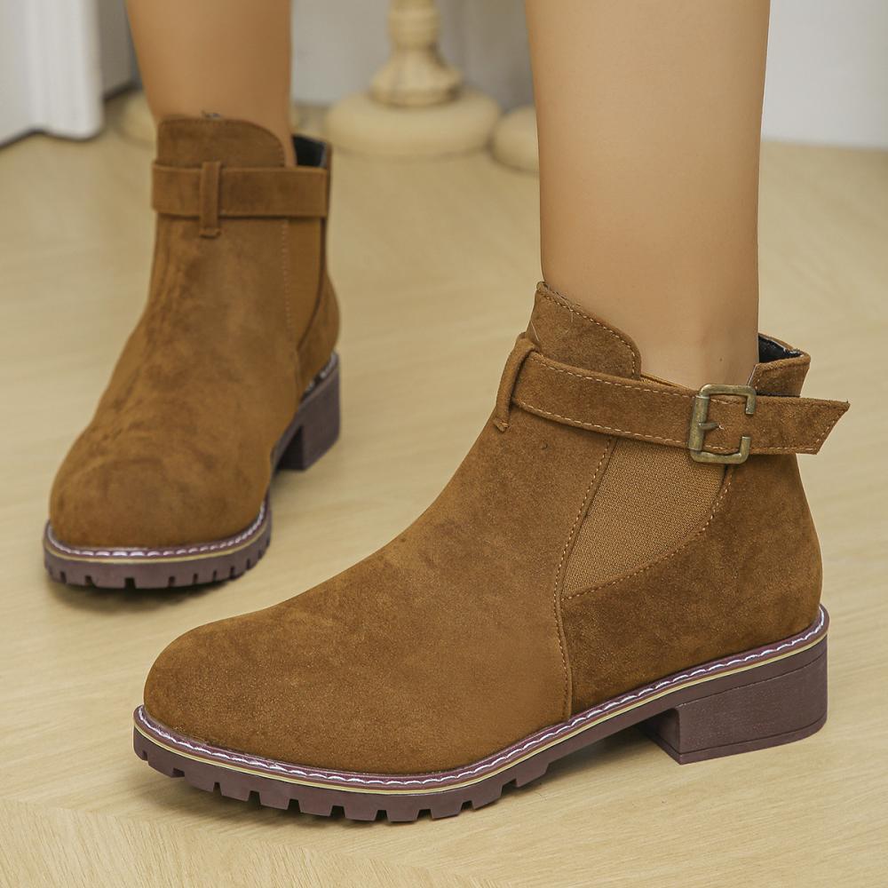 Womens Gates Taupe Suede  |  Booties Booties Booties