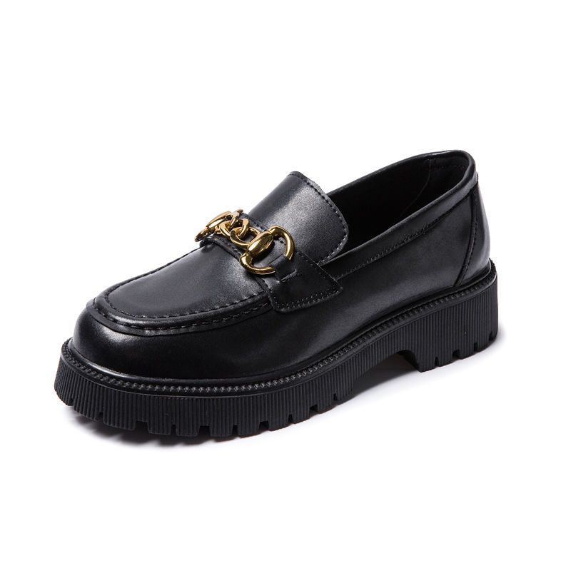 Womens Lando Black Leather  |  Loafers & Flats Loafers & Flats BLACK LEATHER