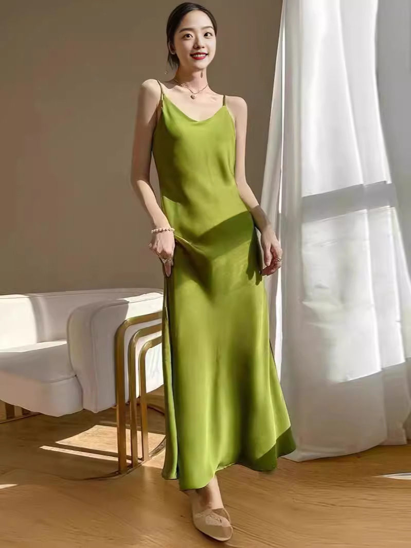 Womens Lucille Dress Green  |  Dresses & Jumpsuits Clothing Dresses & Jumpsuits