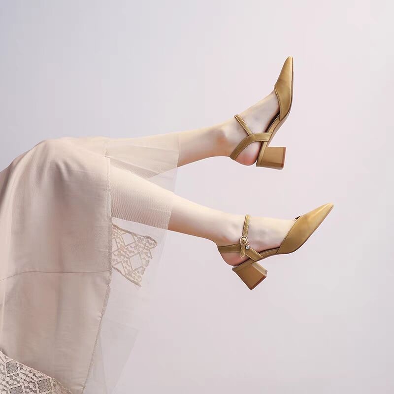 Womens Mosaic Gold Leather  |  Heels Heels GOLD LEATHER