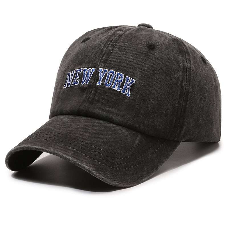 Womens New York City Dad Cap Dark Blue  |  Hats & Scarves Accessories DARK BLUE