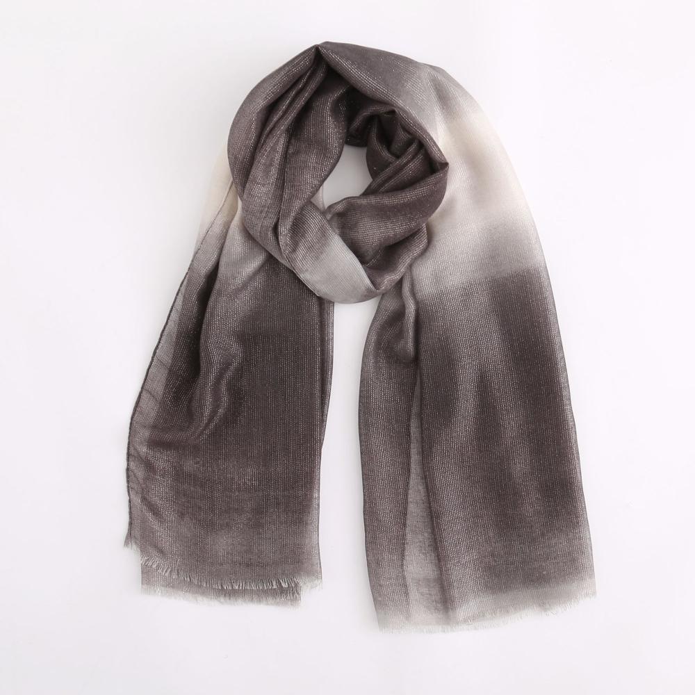 Womens Ombre Scarf Black  |  Hats & Scarves Accessories BLACK