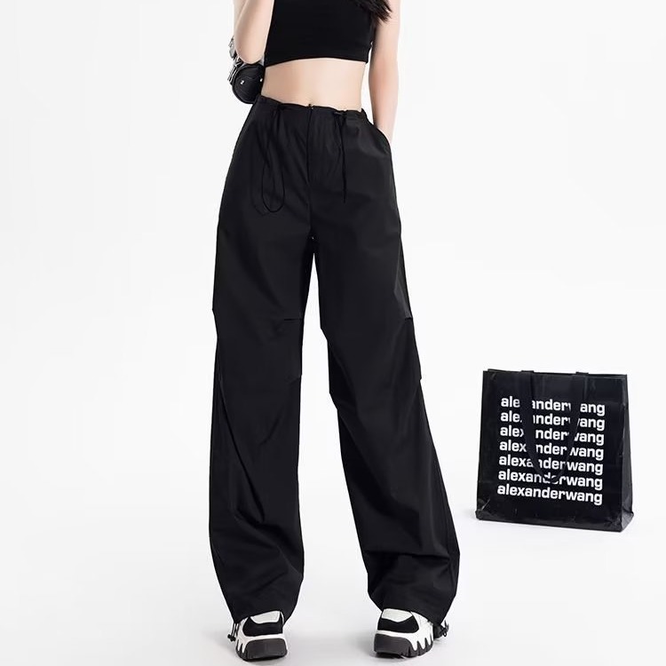 Womens Pia Parachute Pant Black  |  Bottoms Bottoms BLACK