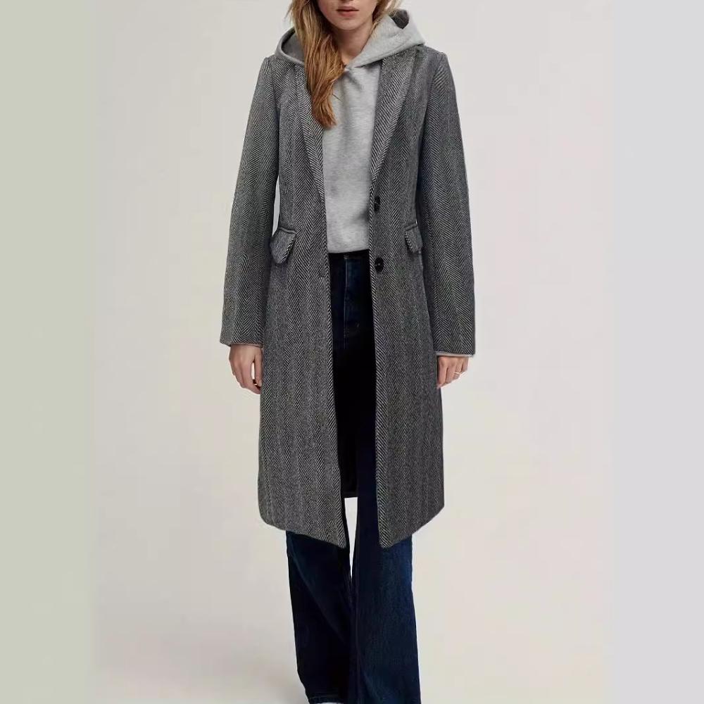 Womens Prince Coat Grey  |  Jackets & Coats Clothing GREY