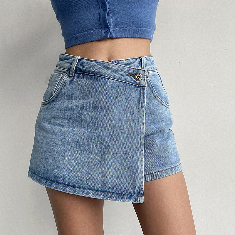 Womens Priya Denim Skort  |  Bottoms Bottoms Bottoms