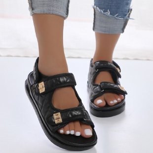 Womens Schmona Black Leather  |  Sandals Sandals BLACK LEATHER