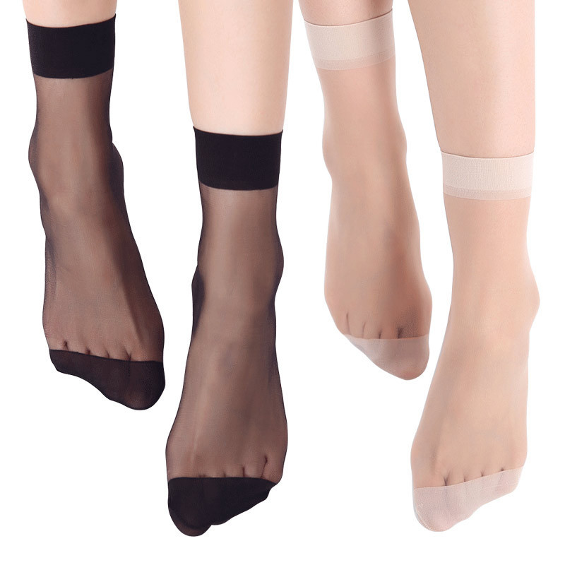 Womens Sheer Knee High Socks Black  |  Socks & Tights Accessories BLACK