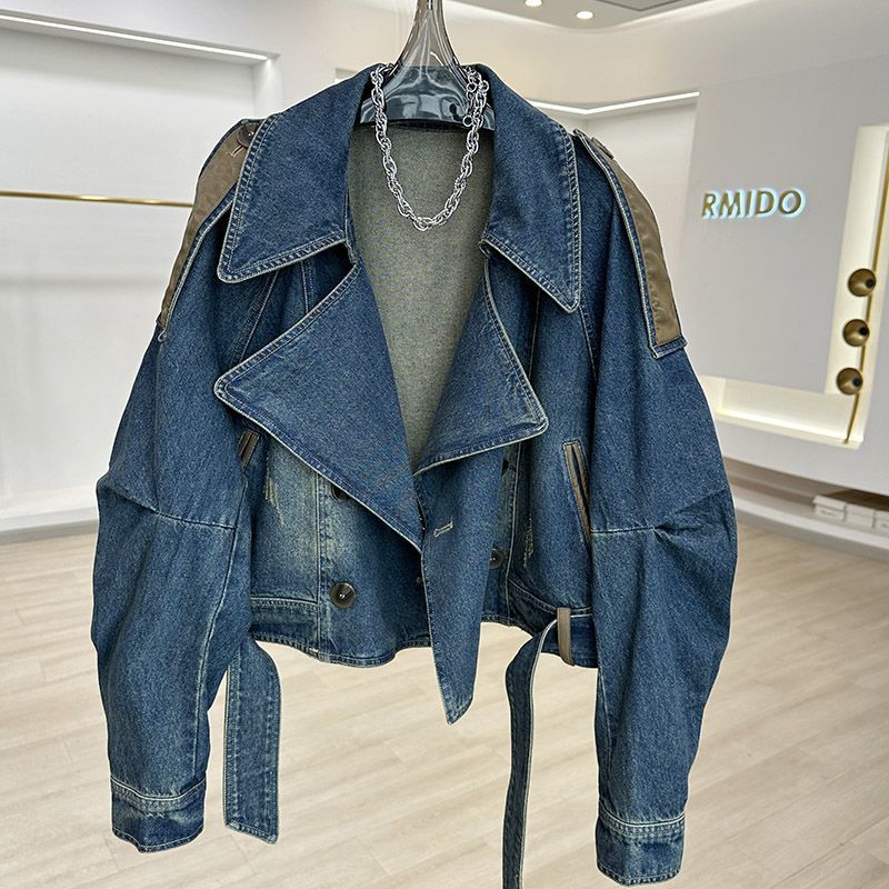 Womens Sirus Denim Jacket  |  Jackets & Coats Clothing DENIM FABRIC