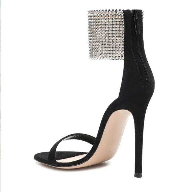 Womens Stunning Rhinestones  |  Heels Heels Heels