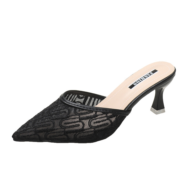 Womens Temptress Black Lace  |  Heels Heels BLACK LACE