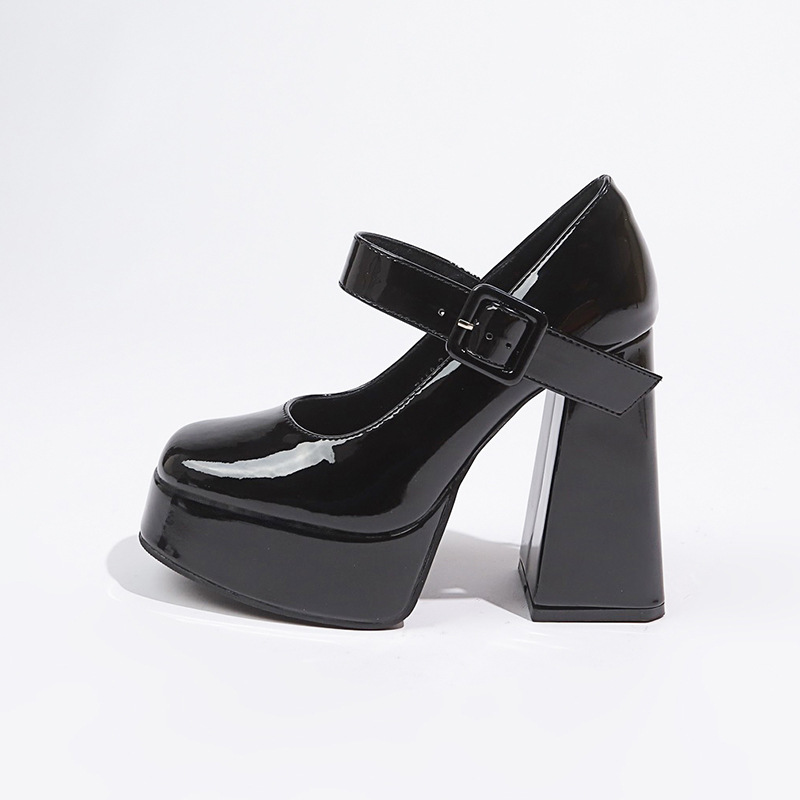 Womens Tully Black Patent  |  Heels Heels BLACK PATENT